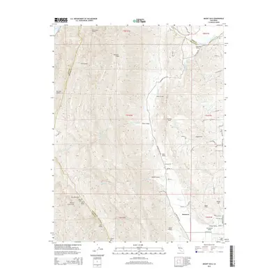 2015 Map of Mount Vaca, 2015 Print
