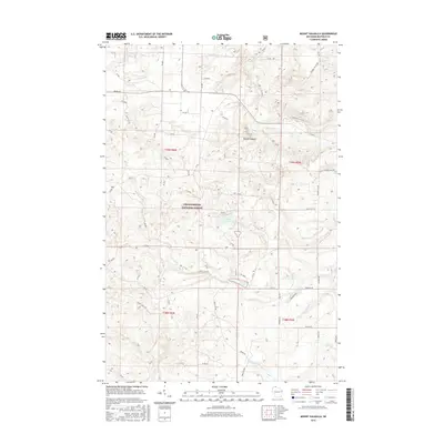 2015 Map of Mount Valhalla, 2015 Print