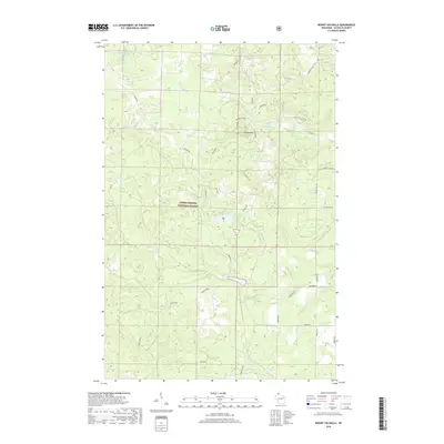 2018 Map of Mount Valhalla, 2018 Print