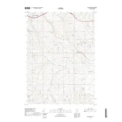 2018 Map of Mount Vernon, 2018 Print