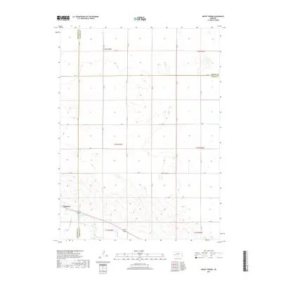 2017 Map of Mount Vernon, 2017 Print