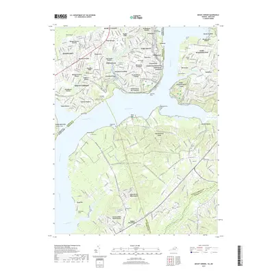 2019 Map of Mount Vernon, 2019 Print
