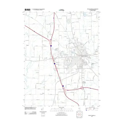 2012 Map of Mount Vernon, 2012 Print