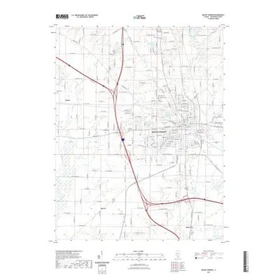 2021 Map of Mount Vernon, 2021 Print
