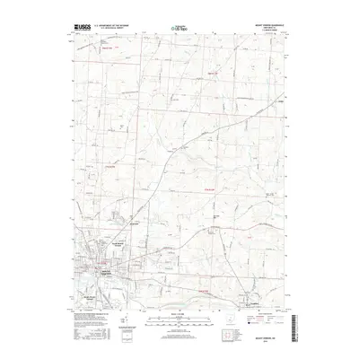 2016 Map of Mount Vernon, 2016 Print