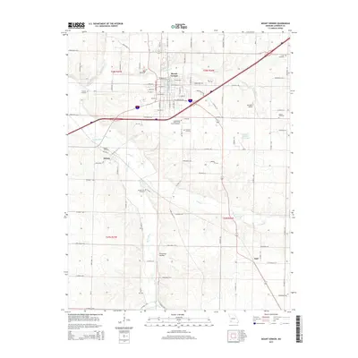 2015 Map of Mount Vernon, 2015 Print