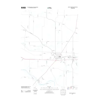 2013 Map of Mount Vernon, 2013 Print