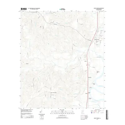 2014 Map of Mount Vernon, 2014 Print