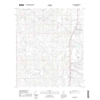 2018 Map of Mount Vernon, 2018 Print