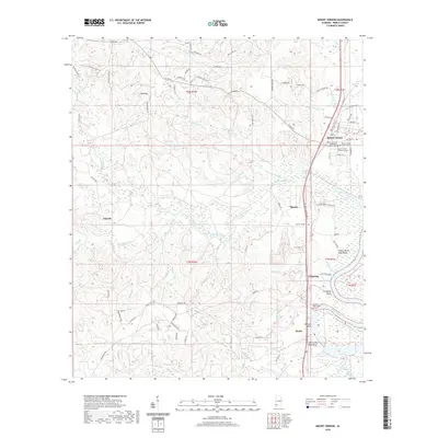 2020 Map of Mount Vernon, 2020 Print