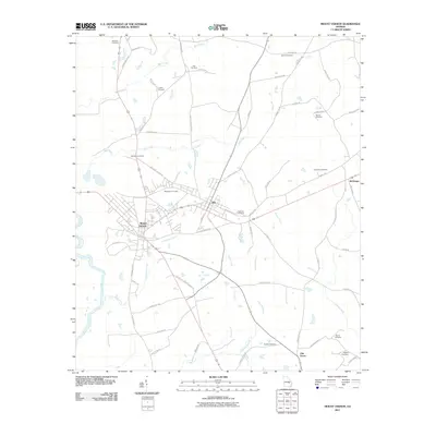 2011 Map of Mount Vernon, 2011 Print
