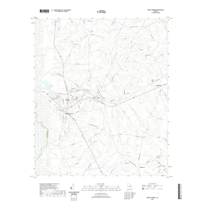 2020 Map of Mount Vernon, 2020 Print