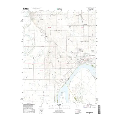 2016 Map of Mount Vernon, 2016 Print