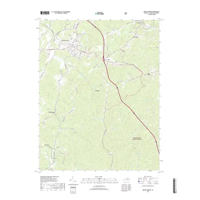 2019 Map of Mount Vernon, 2019 Print