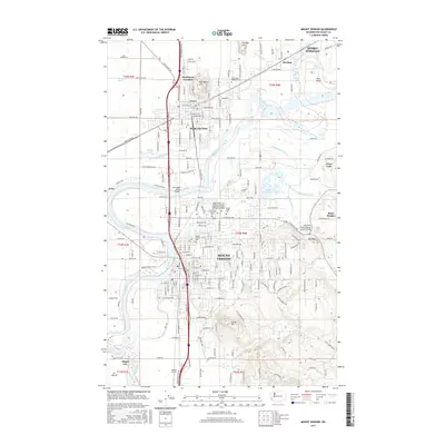 2017 Map of Mount Vernon, 2017 Print