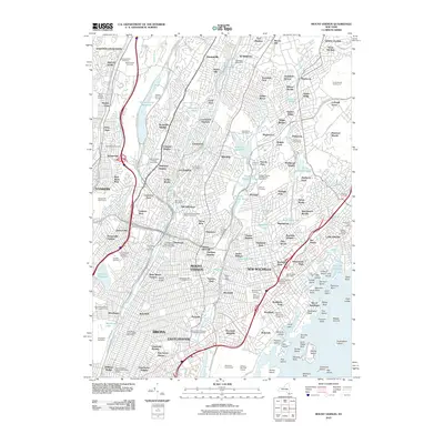2010 Map of Mount Vernon, 2010 Print