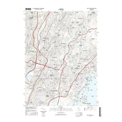 2016 Map of Mount Vernon, 2016 Print