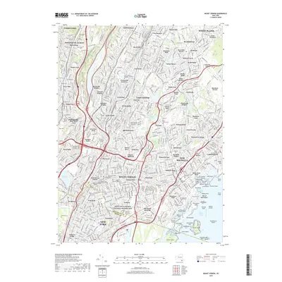 2019 Map of Mount Vernon, 2019 Print