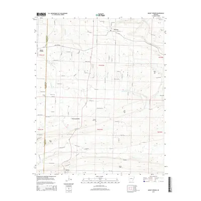 2014 Map of Mount Vernon, 2014 Print
