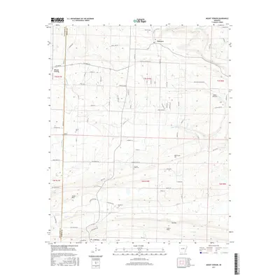 2017 Map of Mount Vernon, 2017 Print