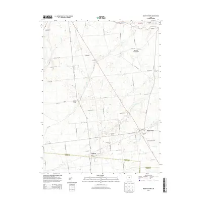 2013 Map of Mount Victory, 2013 Print