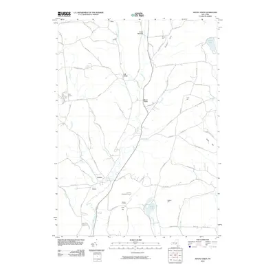 2010 Map of Mount Vision, 2010 Print