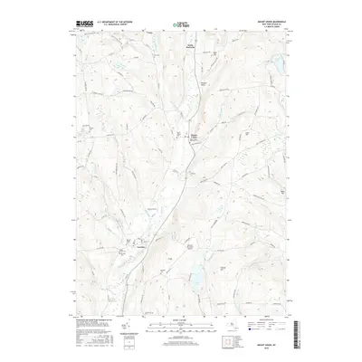 2016 Map of Mount Vision, 2016 Print