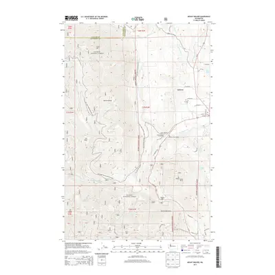 2014 Map of Mount Walker, 2014 Print