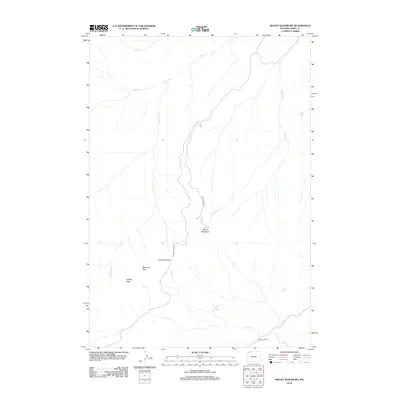 2012 Map of Mount Washburn, 2012 Print