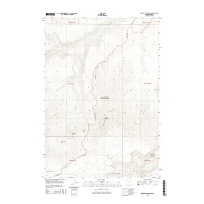 2015 Map of Mount Washburn, 2015 Print