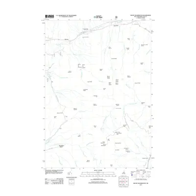 2012 Map of Mount Washington, 2012 Print