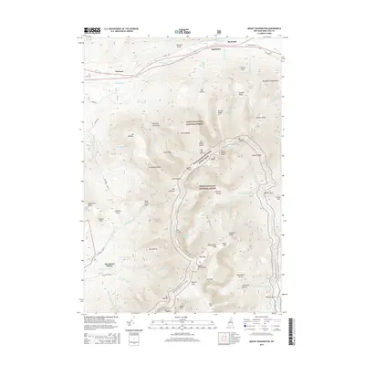 2015 Map of Mount Washington, 2015 Print