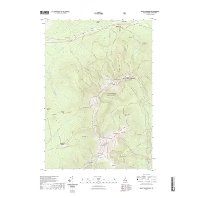 2021 Map of Mount Washington, 2021 Print