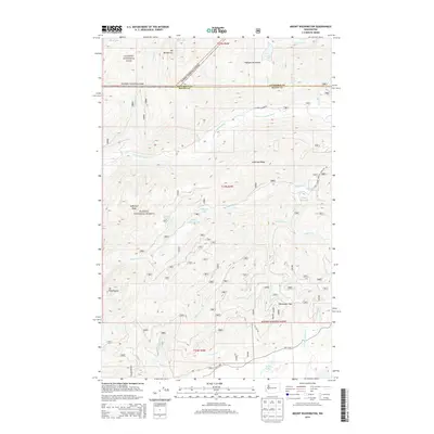 2014 Map of Mount Washington, 2014 Print