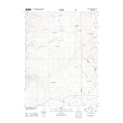 2013 Map of Mount Werner, 2013 Print