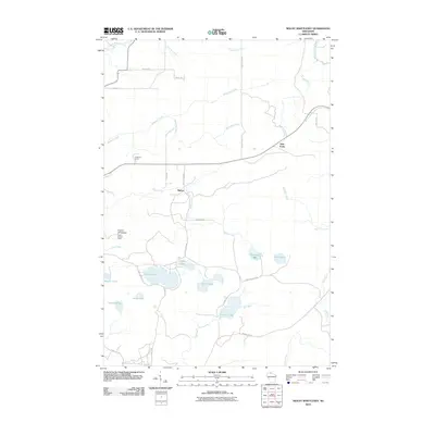 2010 Map of Mount Whittlesey, 2010 Print