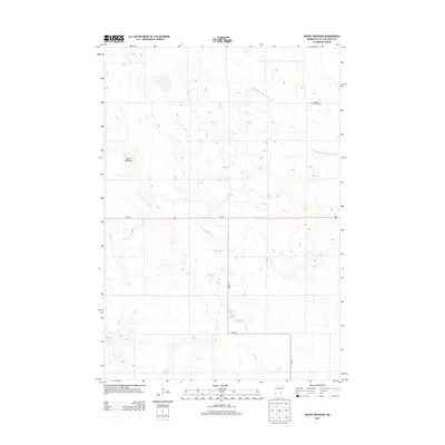 2013 Map of Mount Wickham, 2013 Print
