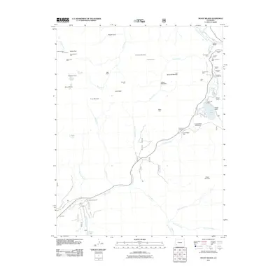 2011 Map of Mount Wilson, 2011 Print