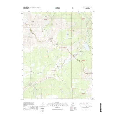 2019 Map of Mount Wilson, 2019 Print