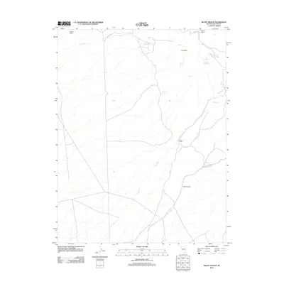 2012 Map of Mount Wilson, 2012 Print