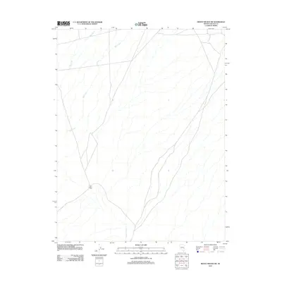 2012 Map of Mount Wilson SW, 2012 Print