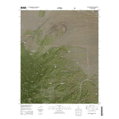 2013 Map of Mount Withington, 2013 Print