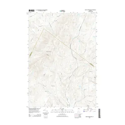 2015 Map of Mount Worcester, 2015 Print