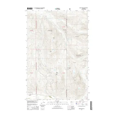2014 Map of Mount Wow, 2014 Print