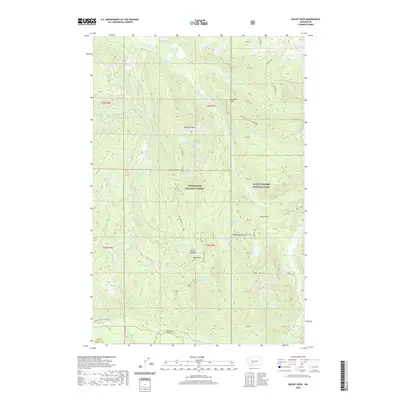 2020 Map of Mount Wow, 2020 Print