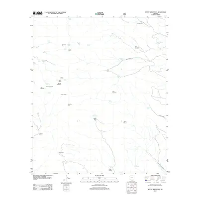2012 Map of Mount Wrightson, 2012 Print