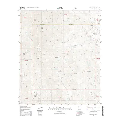 2014 Map of Mount Wrightson, 2014 Print