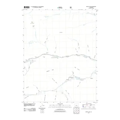 2011 Map of Mount Yale, 2011 Print