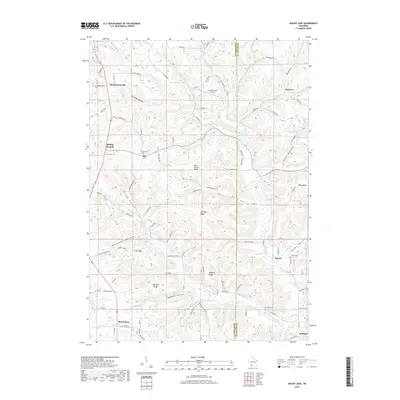 2018 Map of Mount Zion, 2018 Print