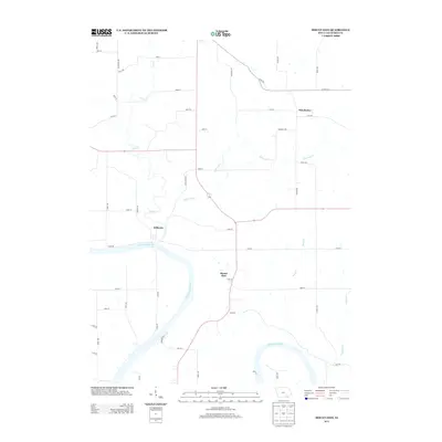2013 Map of Mount Zion, 2013 Print